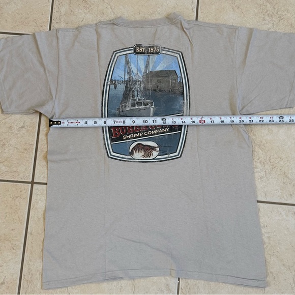 Men's Bubba Gump Shrimp New York Times Square Short Sleeve T-Shirt Size XL - Picture 6 of 7
